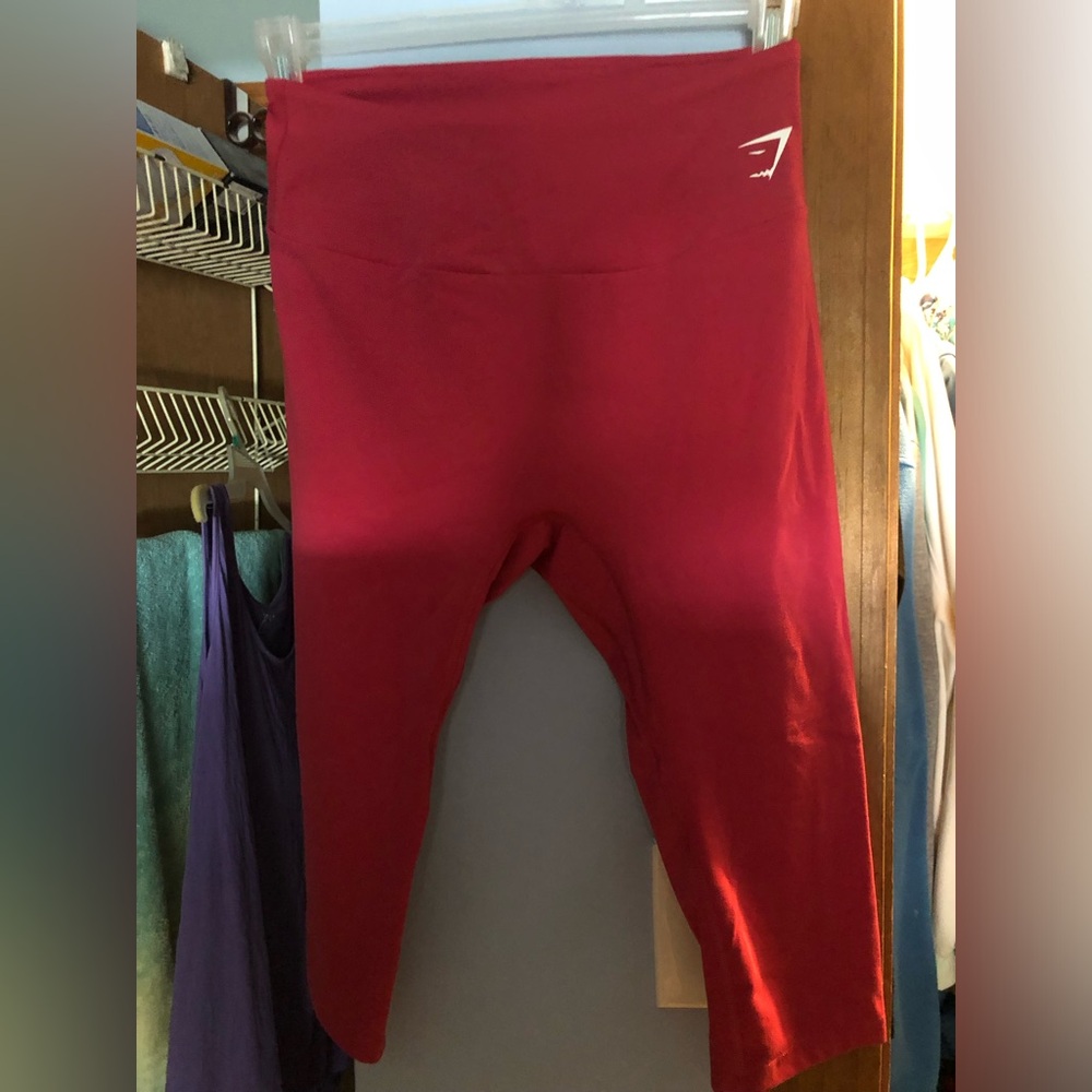 Gymshark Women's Red Capris